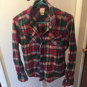 Mossimo Plaid Button Down